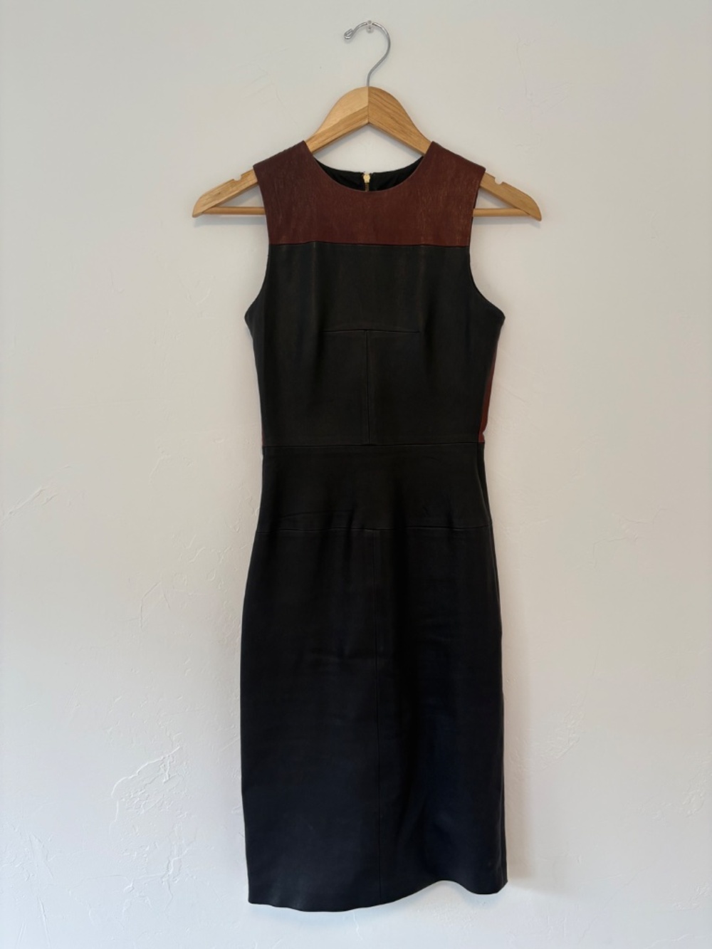 A.L.C. Leather Sheath Dress
